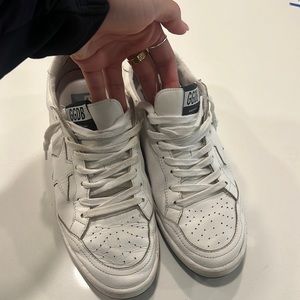 White golden gooses. Size 8